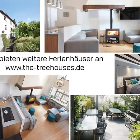 Oak Tree, Modernes Eifel Mit Sauna Und Whirlpool, Umgeben Von Wunderschoener *